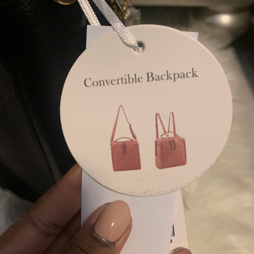 Vegan Leather Multi Strap Backpack - image 4